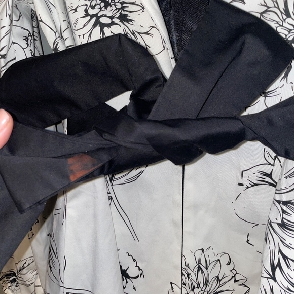 NWT Vintage Arden B Etched Pansy Floral Kimono Jacket Size Medium - Picture 7 of 7